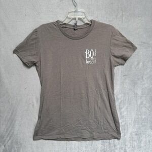 Next Level Apparel Shirt Womens XL Brown BO Beau Kitchen Garden Graphic Tee